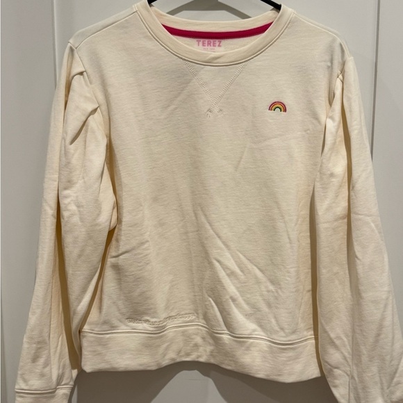 Terez New York Sugar Swizzle Rainbow Sweatshirt Size SMALL S y2k H - Picture 10 of 15